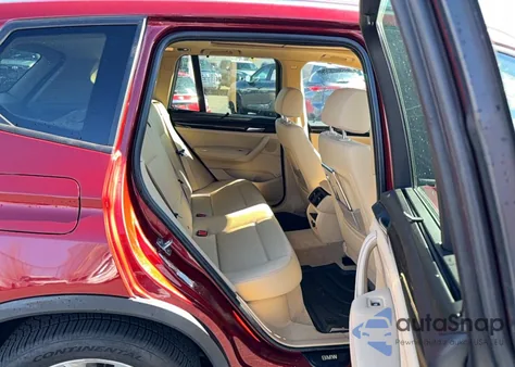 2013 BMW X3 xDrive35I from USA, damaged, VIN 5UXWX7C54DL978235